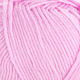 1 Skein YarnArt Adore, Antipilling Yarn, 100% Antipilling Acrlylic, 100 g (3.5 oz), 280 m (306 yd), 3 : Light-DK, Baby Pink - 338