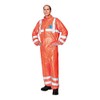 DuPont Tyvek-500Hv_Xxl Protective Suit, Orange, XXL Size