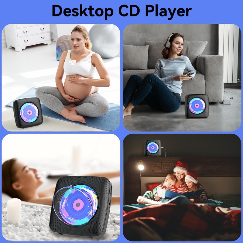 Radio with CD Player Children: Kegaudio Portable CD Players Portable