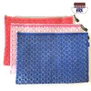 Versatile Decor Zip Up Make Up Mesh Plastic Pouch Bag