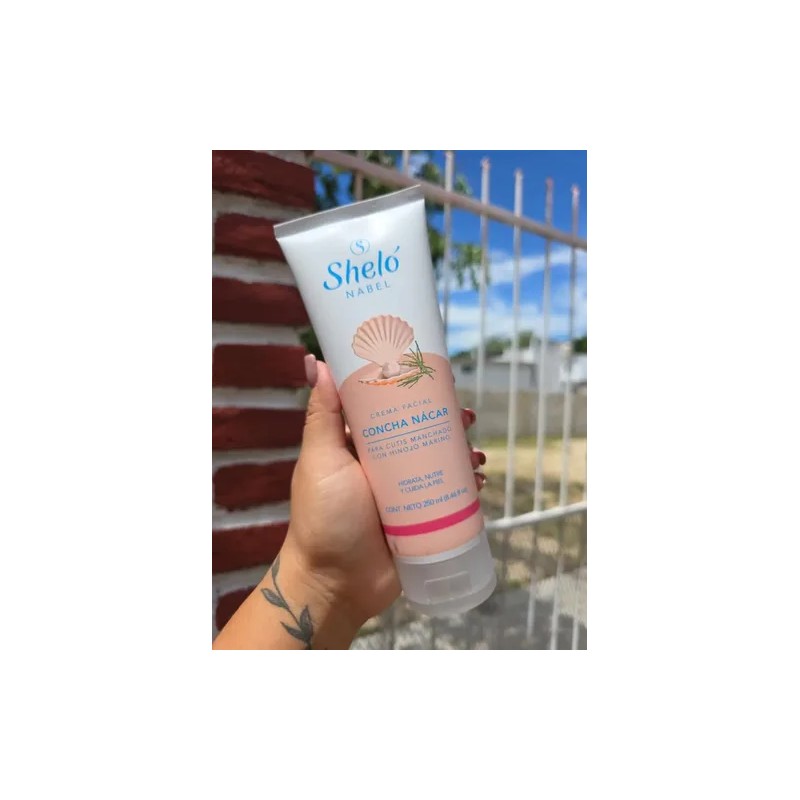 Crema Concha Nacar Y Crema De Vitamina E Shelo Nabel