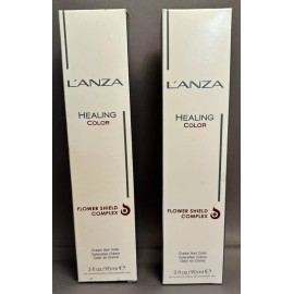 L’ANZA L'ANZA Healing Cream Hair Color 4AX Dark Extra Ash Brown Set of 2 New 3 fl. oz