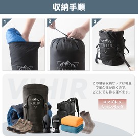 Compression Bag, Storage Bag, Large Capacity, 3.5 gal (12 L/ 17 L) / 6.3 gal (21 L), Lightweight, Convenient Storage, Waterproof, Ideal for Hiking, Climbing, Bike Camping, Traveling