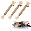 猫 おもちゃ 3個セット 噛むおもちゃ 爪とぎ 歯磨き かわいい 猫歯ぎしり棒 猫遊びおもちゃ 運動不足解消