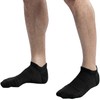 Dress Cici Men's Cushioned Low Cut Ankle Socks, Polycotton Athletic