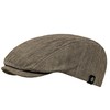 WEROR WEROR-416.1 Men's Flat Cap Peaked Cap (57-58, Navy)