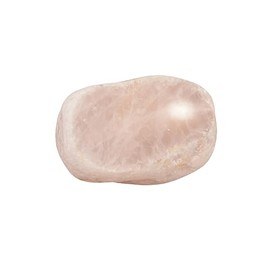 Rock Your Chakra Rose Quartz Ema Egg 1 3/4" 2-3 Oz Polished Rocks and Minerals Heart Chakra Healing Crystals and Stones