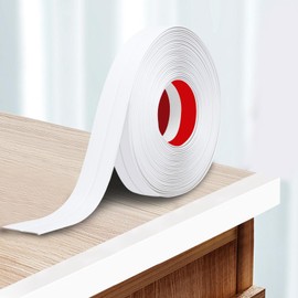 Storystore Wall Corner Protector Moulding Trim 1.6 in x 23 Ft,Peel and Stick Corner Moulding Trim, Self Adhesive Corner Guards Edge Protector for Wall Edge Corner, Countertop,White