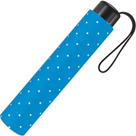 Super Mini Women's Pocket Umbrella Flash Manual Dots, lightblue, Pocket umbrella