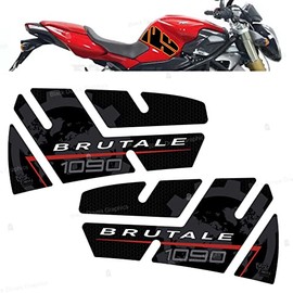 Sticker Resinati 3D Tank Protector Compatible with Motorcycle MV Agusta Brutale 1090 RR 2009-2019