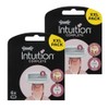 Wilkinson Sword Intuition Complete Women's Razor Blades, Skin Protect Gel