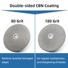 UF-SHARP 7 inch CBN Grinding Wheel for RBG 712, 750