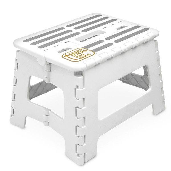 Click 'N Climb Locking Step Stool, Non-Slip, Carry Handle -