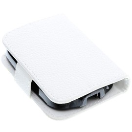 foto-kontor foto-kontor Bag compatible with Abbott Freestyle Libre 2 Book Style white case protection cover book