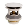 Westbrass D98R-50 Coarse Thread Tip-Toe Drain Plug use for Integrated