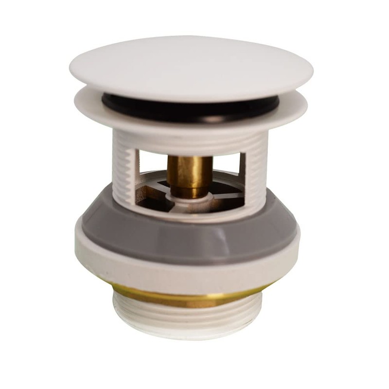 Westbrass D98R-50 Coarse Thread Tip-Toe Drain Plug use for Integrated