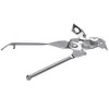 Wideskall 3-in-1 Class Can Opener with Bottle Opener Tapper Silver