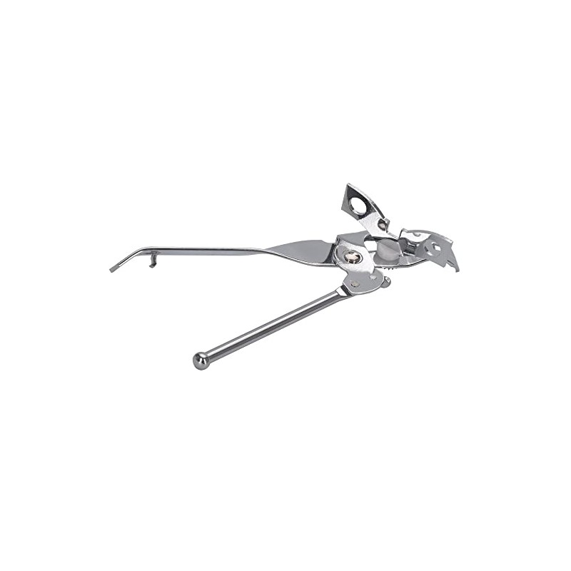Wideskall 3-in-1 Class Can Opener with Bottle Opener Tapper Silver