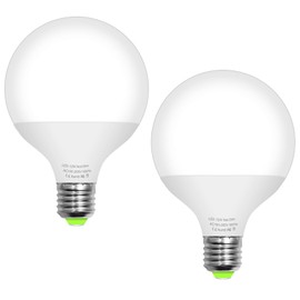 LFLAMPON G95 LED Globe Light Bulbs, 12W(150W Equivalent) Large Globe Light Bulbs, Non-Dimmable, E26 Base, 1500 Lumen, LED Bulbs Soft White 3000K, Perfect for Vanity, Indoor Living Room, 2-Pack