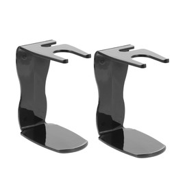 PACKOVE 2Pcs Shaving Tool Holder Compact Razor Brush Organizer Stand for Bathroom Countertop Durable Design for Daily Grooming Essentials