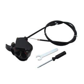 Thumb Throttle Accelerator Brake Lever Cable For 50cc 70cc 90cc 110cc 125cc 150cc 200cc 250cc 300cc ATV Quad Pit bike TaoTao (Lever +Cable +Tools)