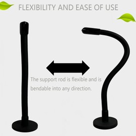 AUXPhome Universal Front Load Washer Door Holder, Magnetic Front Load Washer Door Prop, Removable Washer Door Stopper, Adjustable Flexible Prop, Nice to keep washer Door open to prevent mold