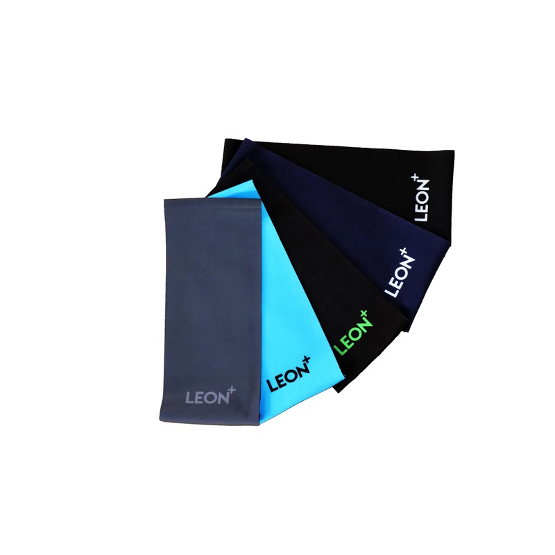 Sports Headband - Sustainable, Elastic, Unisex (Blue & Black)