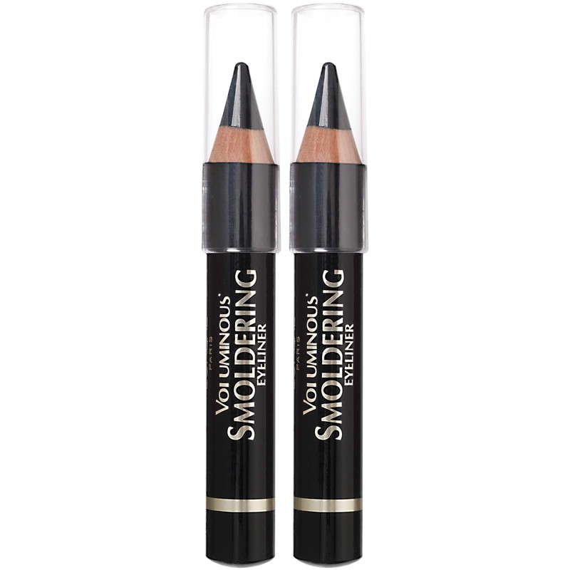 LOreal Paris Makeup Voluminous Smoldering Pencil Eyeliner with Custom Sharpener,