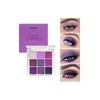 9 Sombras De Ojos Mate Ahumadas Resistentes Al Agua