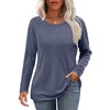 OFEEFAN Womens Fashion Long Sleeve Shirts Fall Tops 2025 Cute