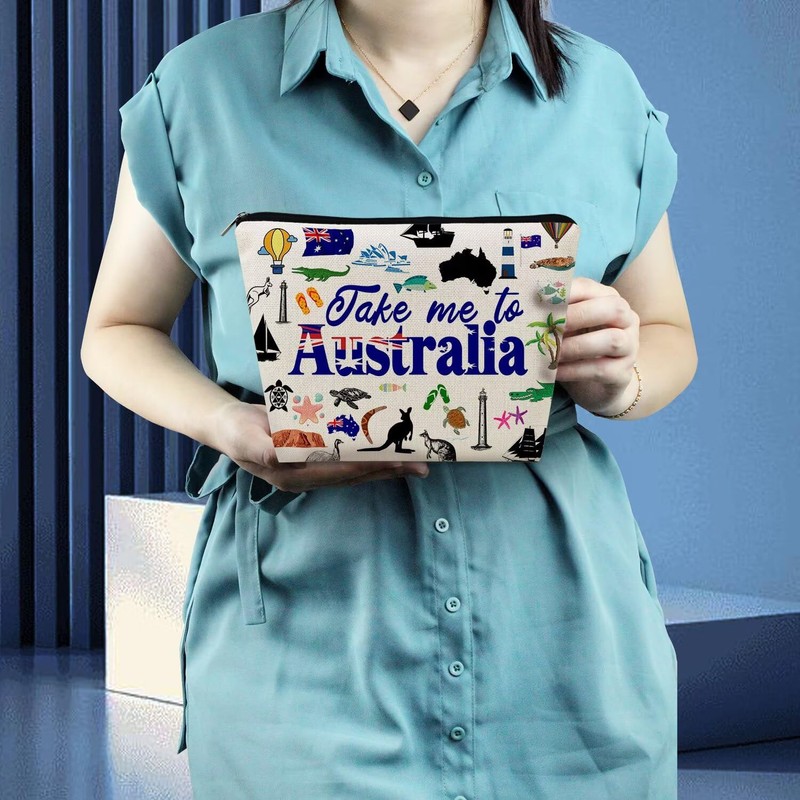 Livel lhood Take Me To Australia Makeup Bag Cute Small