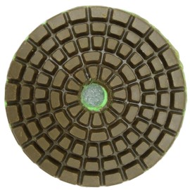 LGXEnzhuo 500 Mesh Resin Polishing Pad 1 PC Diameter 3.9inch for Floor Grinding Machine