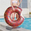 Donut Inflatable Pool Float for Summer Fun – PVC Swimming