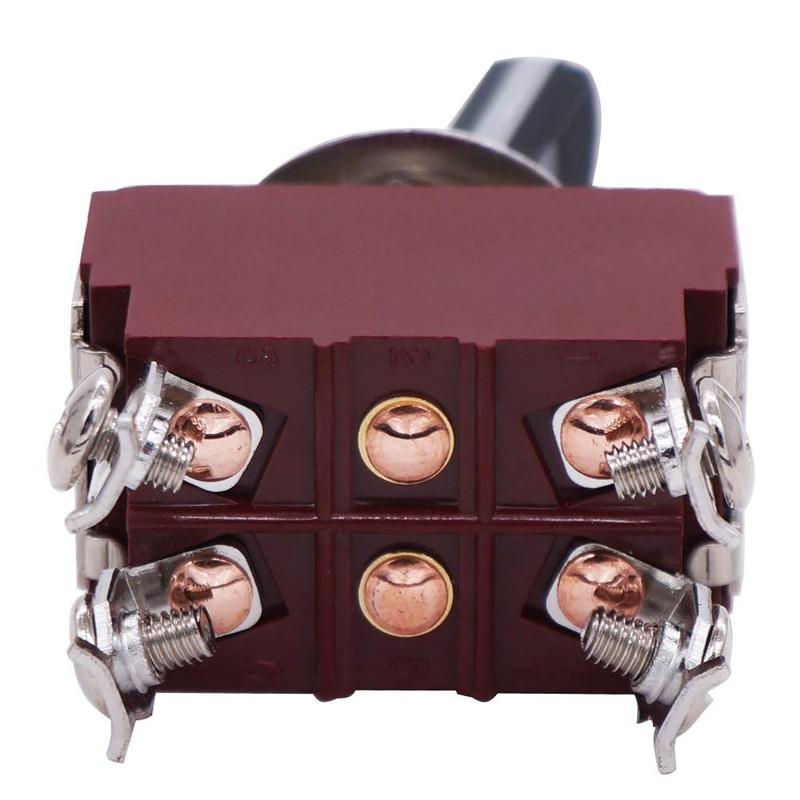 mxuteuk High Performance Toggle Switch 20A 125V DPST 2 Position