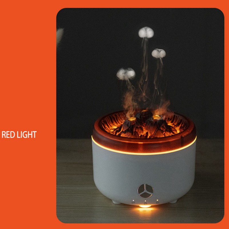 Flame Essential Oil Diffuser 500ml Aroma Diffuser Aromatherapy Diffuser Mist