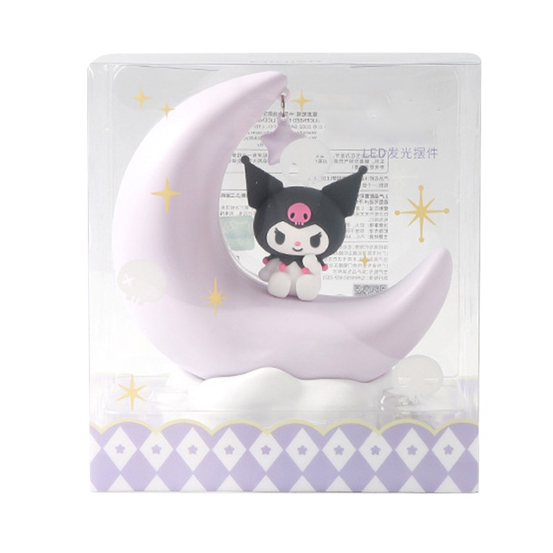 Cute Moonlight Night Lamp Sweet Dreams Crescent Moon LED Warm