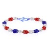 Firecracker Sweetpea Chain Maille Bracelet Kit