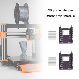 VGOL 3 Set DRV8825 Stepper Motor Driver Module with Heat Sink Stepstick 4-Layer PCB Stepper Motor Driver Reprap for 3D Printer and Small CNC Machines