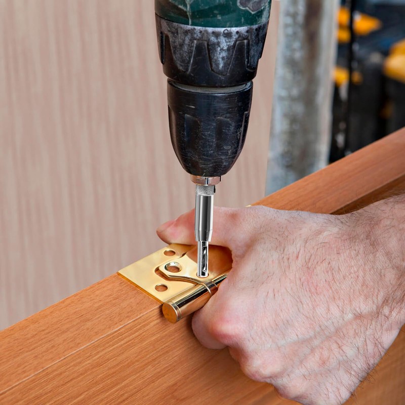 CCTSA Self Centering Drill Bits Set for Hinges, Center Drill