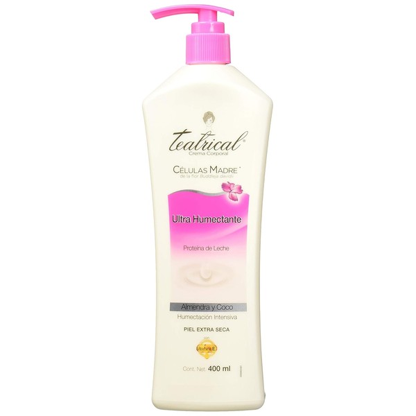 TEATRICAL Crema Corporal Ultra Humectante, Con clulas madre de flor