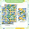Homlouue 2 Pack Lemon Kitchen Hand Towels, Decorative Kitchen Towels