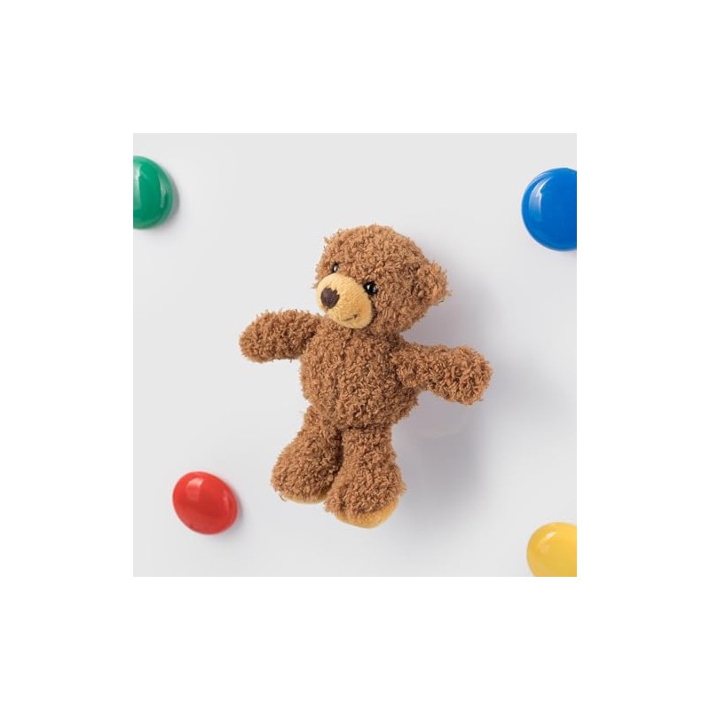 Schaffer 3539 Plüsch Magnet Teddybär Tom, braun
