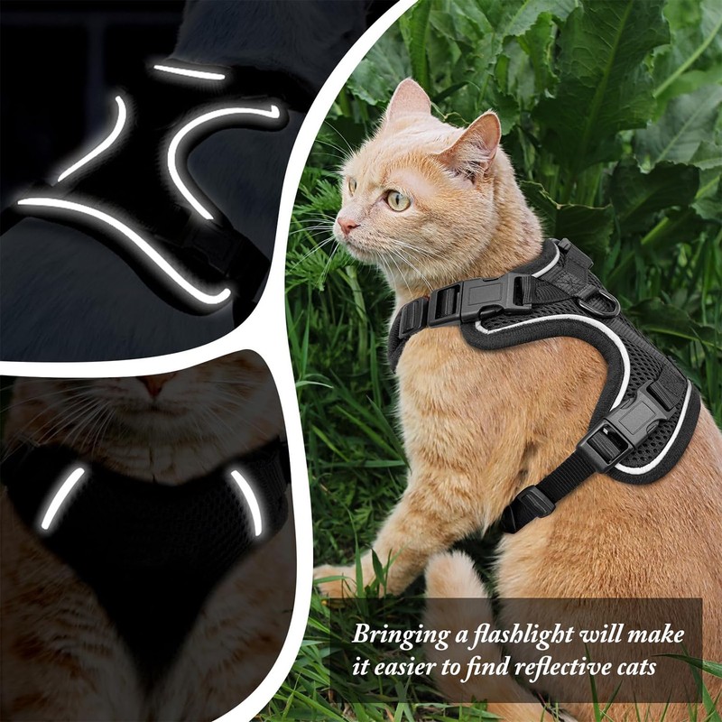 Cat Harness and Leash for Walking, Cat Car Harness, Soft