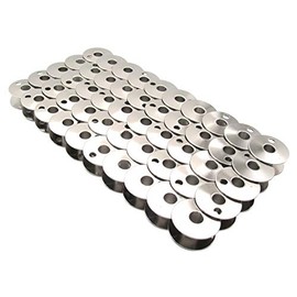 CKPSMS Brand - #203470 Steel BOBBINS Compatible with CONSEW 225 226RB 227 Singer 111W 212W JUKI LU-562 + (50 PCS)