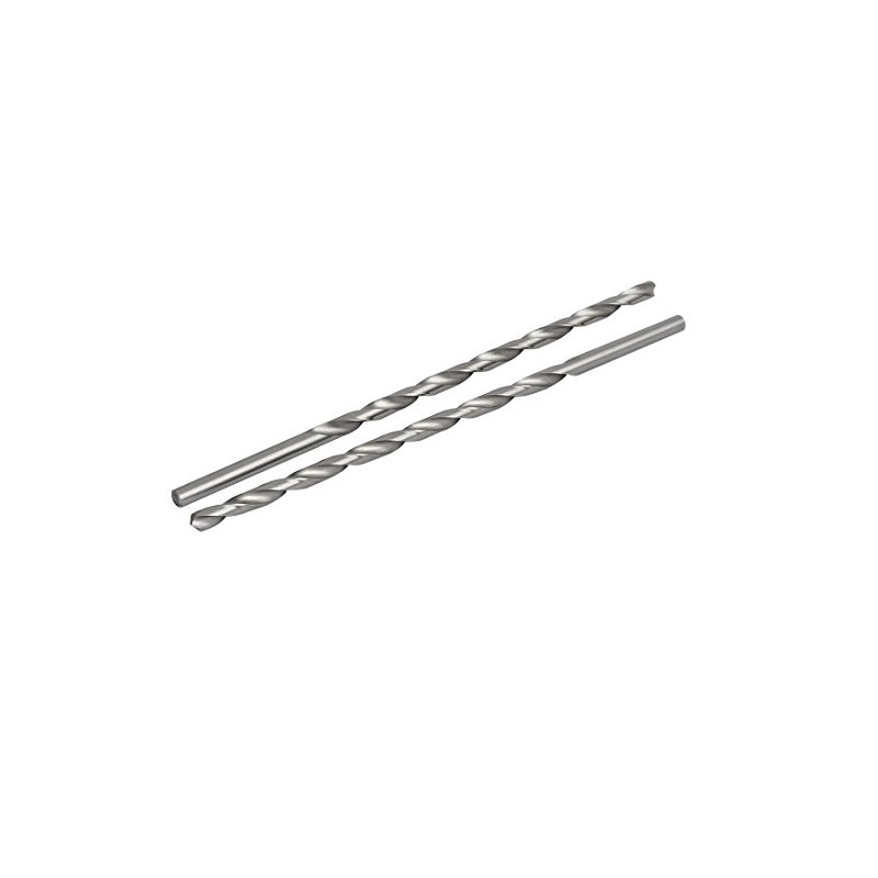 sourcing map Spiral Drill Bit Set of 2 6.5 mm