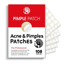 The Professional patch from Acne&Pimples Patches - Hydrocolloid Acne Pimple Patch for Covering Zits and Blemishes in Face and Skin, Vegan-friendly and Not Tested on Animals (108 Count)