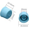 2Pcs AC System Valve Caps, R134a High and Low Pressure