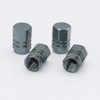 Skynotek Pack of 4 Schrader Valve Covers for Cars, Motorcycles,