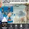 Eazy2hD Rust Converter for Metal, 1 Gallon Professional Rust Inhibitor,