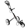 IZZO Golf Rover II Push Cart - Color: Red